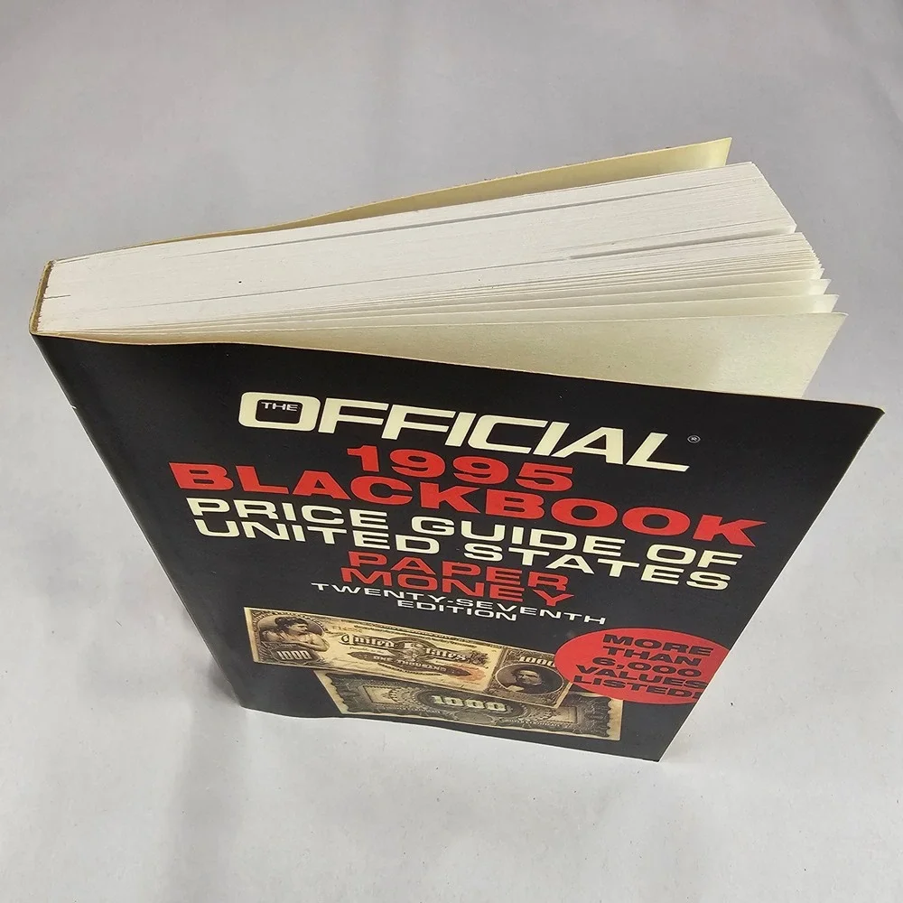 Official 1995 Blackbook‎ Price Guide US Paper Money 27th Edition Collectibles